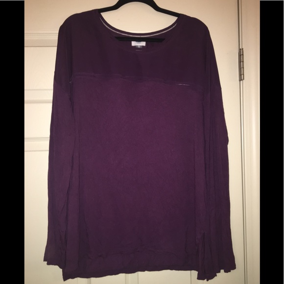 Old Navy Long Sleeve Blouse with Nice Detail XXL - Picture 2 of 3